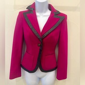 Bebe Fuchsia Coat - size 00